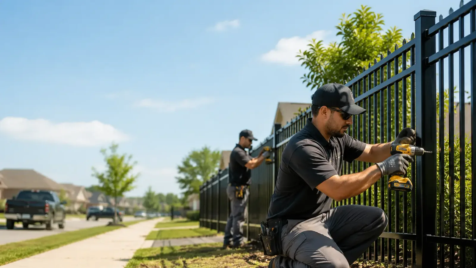 Metal Fence Installation in Cawood, KY